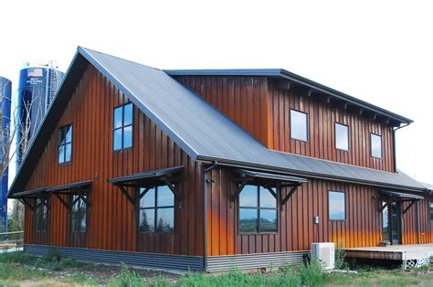 metal house exterior|homes with metal siding photos.